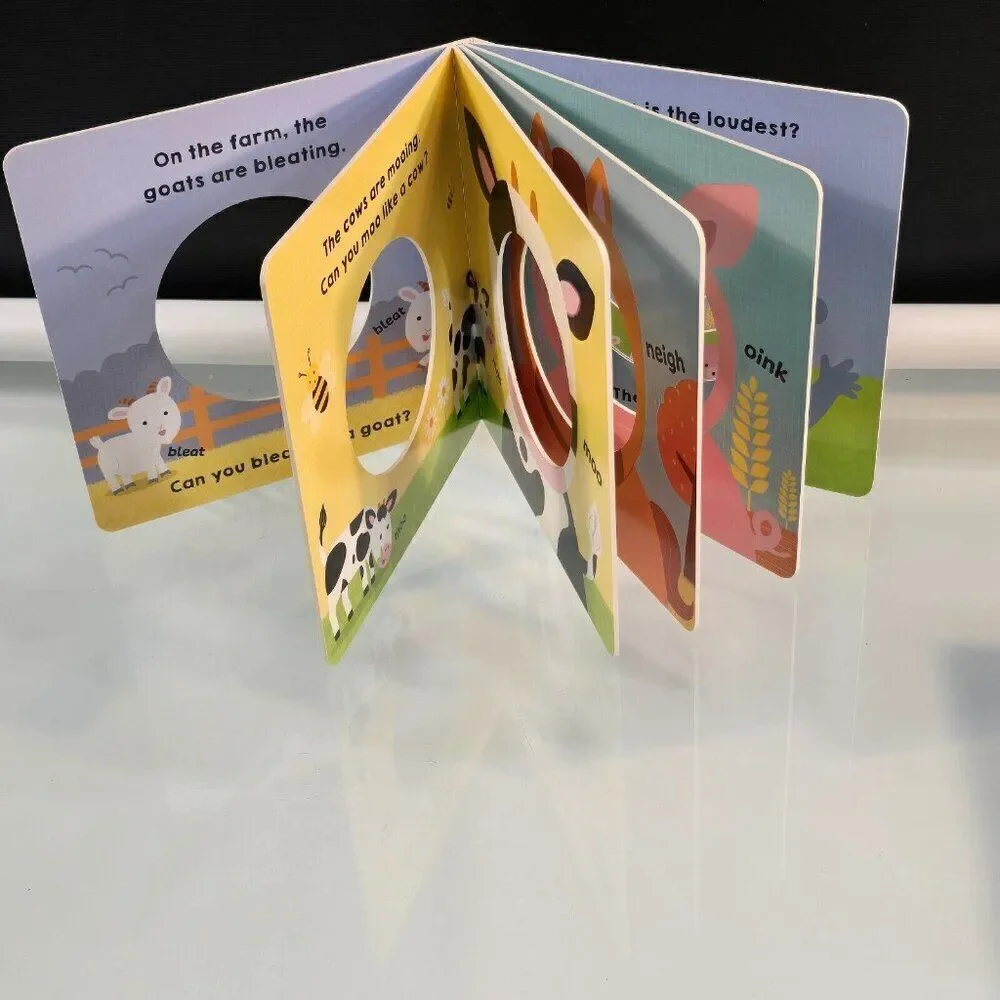 3 Mirror Mirror Board Books Wild Animals Farm Animals Baby Animals